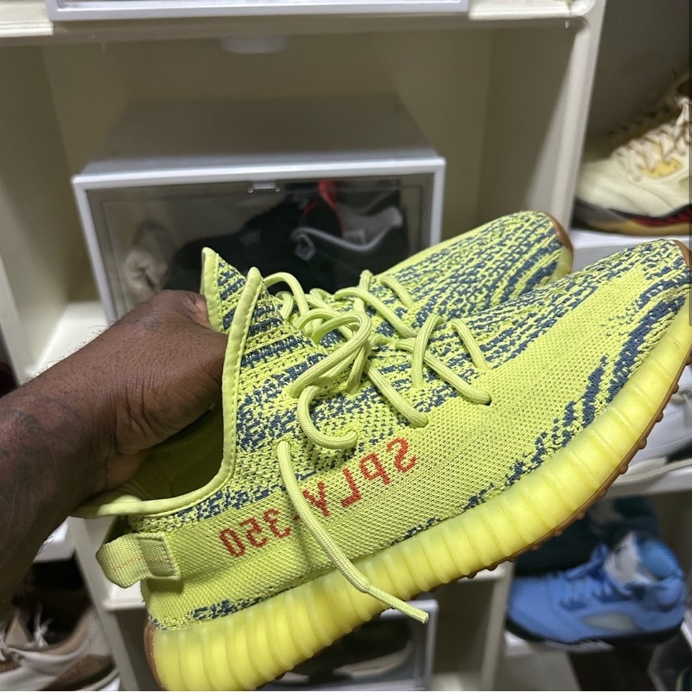 Frozen Yellow Yeezy